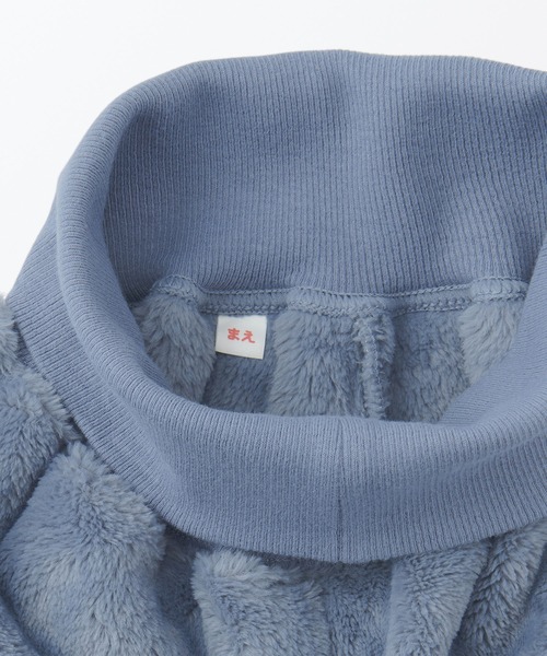 無印良品（ムジルシリョウヒン）の「ベビー　着る毛布　腹巻付きお着替えパジャマ（ルームウェア/パジャマ・キッズ・ピンク/ブルー系/ブラウン系・100-110/80-90）」の16枚目の写真