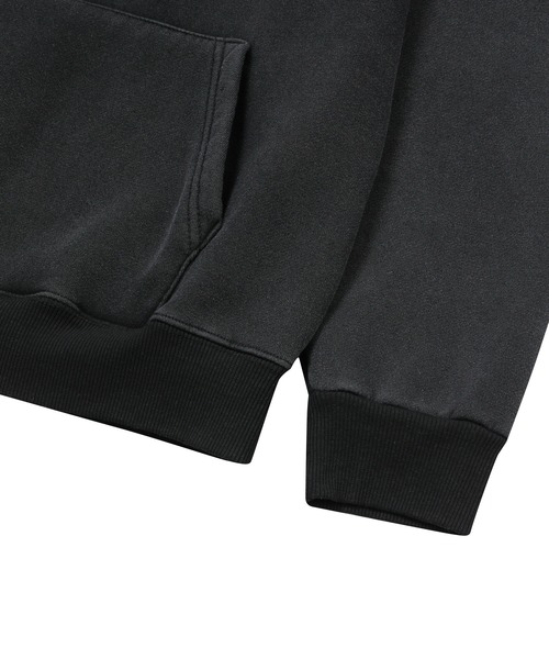 MUCENT（ムセント）の「【MUCENT】ブランド直輸入正規品/MUCENT シグネチャー ベーシック ロゴ フードT ユニセックス MUCENT SIGNATURE BASIC LOGO HOOD T UNISEX（パーカー・レディース・ブラック/レッド/モカ/チャコール・FREE）」の17枚目の写真