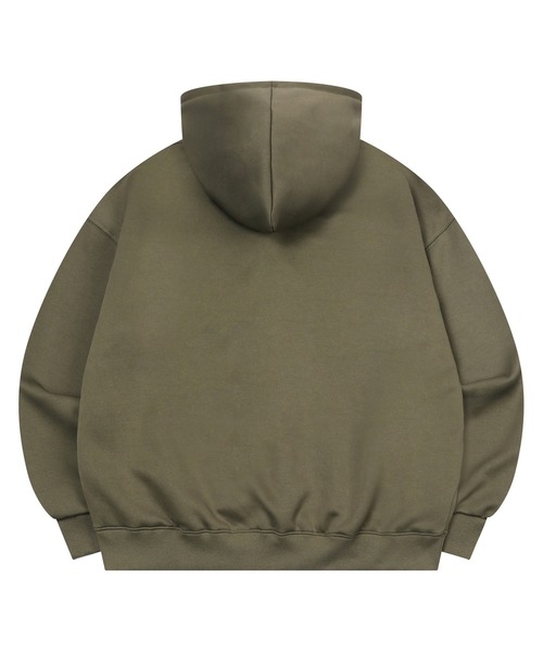 MUCENT（ムセント）の「【MUCENT】ブランド直輸入正規品/MUCENT シグネチャー ベーシック ロゴ フードT ユニセックス MUCENT SIGNATURE BASIC LOGO HOOD T UNISEX（パーカー・レディース・ブラック/レッド/モカ/チャコール・FREE）」の19枚目の写真