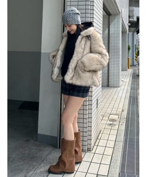 我@プロフ必読 さま専用　51007 ラグアジェム　カバードミドルブーツ 我@プロフ必読 さま専用 51007 ラグアジェム カバードミドルブーツ