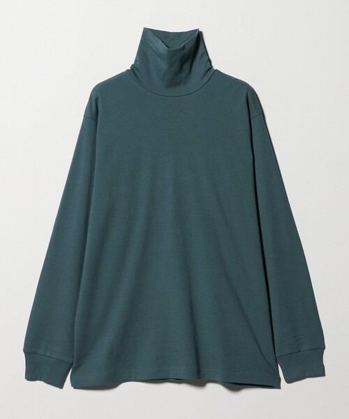 UNITED ARROWS & SONS（ユナイテッドアローズアンドサンズ）の「＜DRESS＞ Turtleneck/タートルネックカットソー（Tシャツ/カットソー・メンズ・ケリーグリーン/ライトピンク/ターコイズブルー系/ブラック/ホワイト/オレンジ/パープル/ネイビー・M/L）」の3枚目の写真