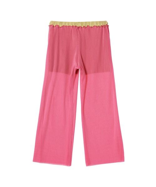kotohayokozawa（コトハヨコザワ）の「SHEER LAYERED PANTS TDX5-PT02（その他パンツ・レディース・ピンク/ブラウン・MEDIUM）」の6枚目の写真