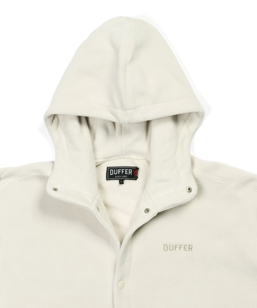 The DUFFER of ST.GEORGE（ザダファーオブセントジョージ）の「〔BLACK LABEL〕POLARTEC "CLASSIC200" SNAP PARKA：ポーラテック フリース スナップパーカー（パーカー・メンズ・アイボリー/ネイビー・X-LARGE/LARGE/MEDIUM/SMALL）」の11枚目の写真