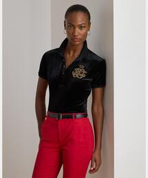 は*な様 ローレンラルフローレン　パッチワークピケ　ポロシャツ　美品 は*な様 ローレンラルフローレン パッチワークピケ ポロシャツ 美品