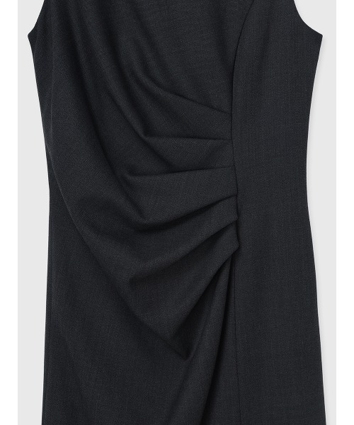 アシメタックナローワンピース（ワンピース）｜anuans（アニュアンス