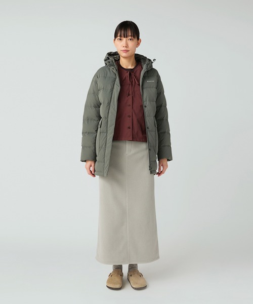 Snow Peak（スノーピーク）の「Snow Peak / Everyday Down Jacket Women's  エブリデイ ダウンジャケット レディース（ダウンジャケット/コート・レディース・チャコール/ライトグリーン/ブラック・1/2/3/4）」の14枚目の写真