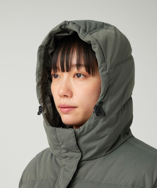 Snow Peak（スノーピーク）の「Snow Peak / Everyday Down Jacket Women's  エブリデイ ダウンジャケット レディース（ダウンジャケット/コート・レディース・チャコール/ライトグリーン/ブラック・1/2/3/4）」の4枚目の写真
