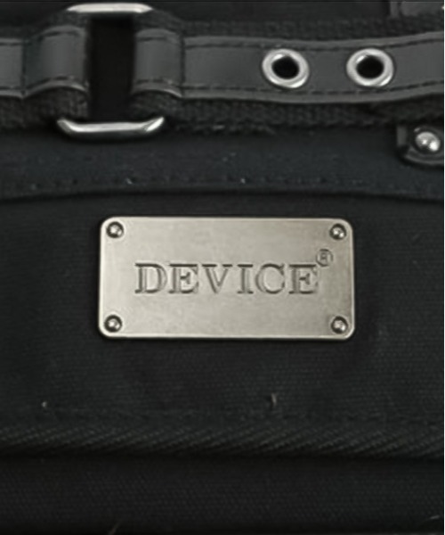 DEVICE(デバイス)の「デバイス DEVICE #DBH-50058 メガボディバッグ(ボディバッグ/ウエストポーチ・メンズ・ブラック・FREE)」の2枚目の写真