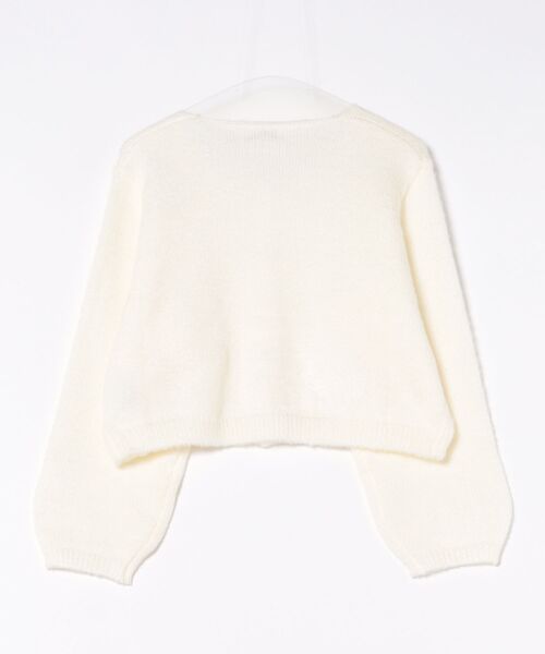 flower（フラワー）の「メリーリボンカーディガン（カーディガン/ボレロ・レディース・アイボリー/ブルーグレー・FREE）」の21枚目の写真