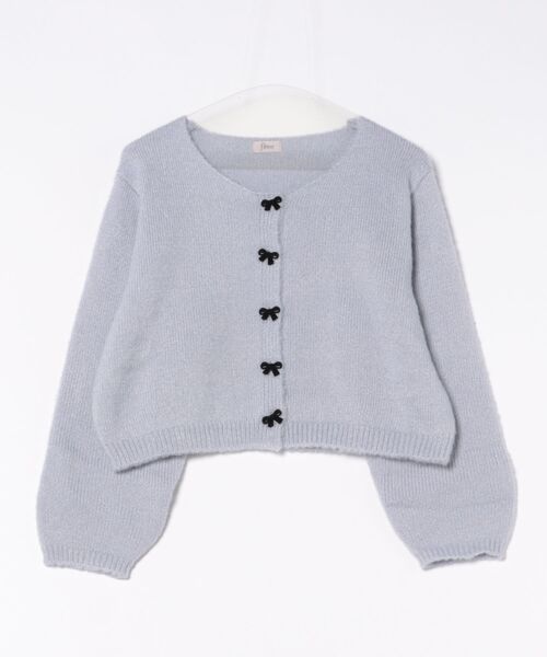 flower（フラワー）の「メリーリボンカーディガン（カーディガン/ボレロ・レディース・アイボリー/ブルーグレー・FREE）」の22枚目の写真