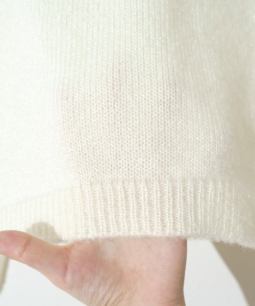 flower（フラワー）の「メリーリボンカーディガン（カーディガン/ボレロ・レディース・アイボリー/ブルーグレー・FREE）」の9枚目の写真