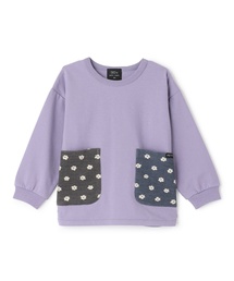 petit main | 【オーガニック】ポケット長袖Tシャツ(Tシャツ/カットソー)