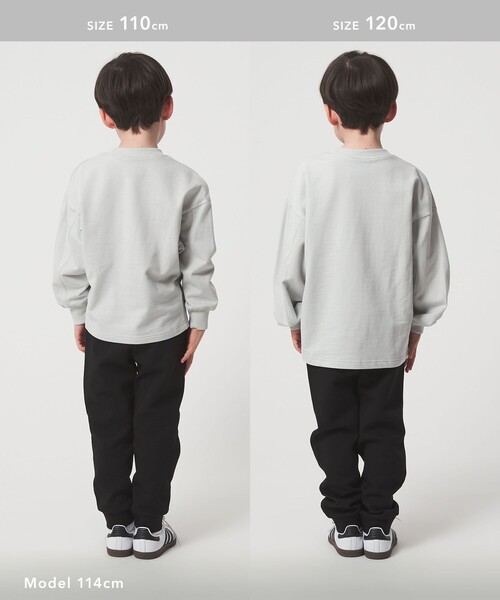 green label relaxing（グリーンレーベルリラクシング）の「アクティブパンツ / キッズ  100cm-160cm（その他パンツ・キッズ・ブラック・130cm/160cm/140cm/120cm/150cm/100cm/110cm）」の15枚目の写真