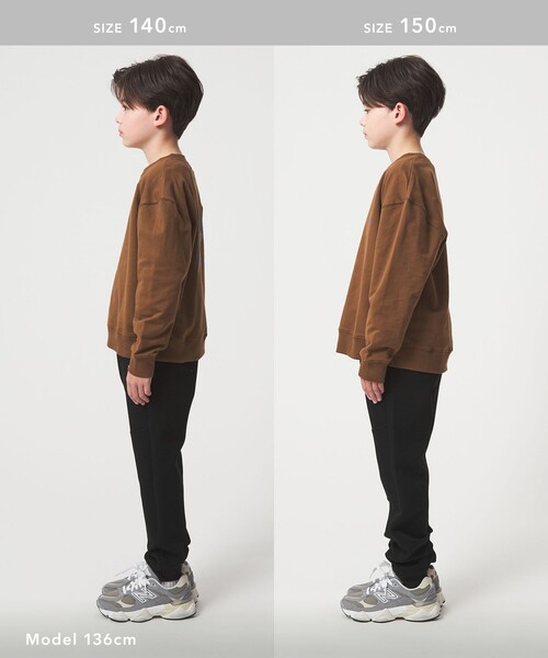 green label relaxing（グリーンレーベルリラクシング）の「アクティブパンツ / キッズ  100cm-160cm（その他パンツ・キッズ・ブラック・130cm/160cm/140cm/120cm/150cm/100cm/110cm）」の19枚目の写真