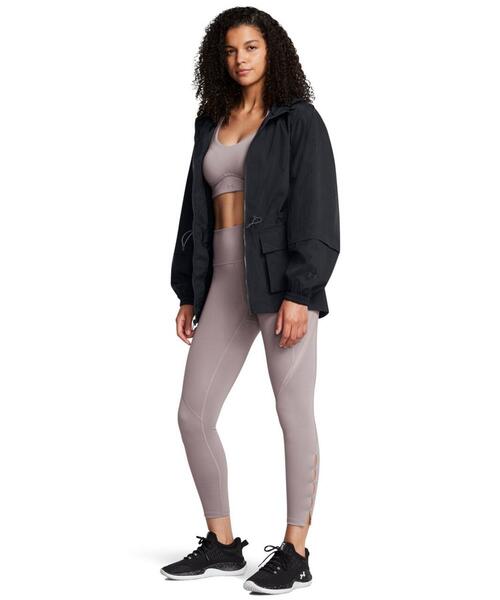 UNDER ARMOUR(アンダーアーマー)の「UAクリンクル ウーブン ジャケット(ライフスタイル/レディース)(その他アウター・レディース・ブラック・L/XL/M/S)」の3枚目の写真