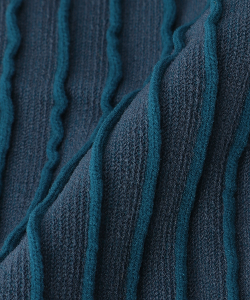 MARCOMONDE（マルコモンド）の「【MARCOMONDE/マルコモンド】リブカラータイツ（タイツ/ストッキング・レディース・グリーン/ボルドー/パープル・FREE）」の10枚目の写真