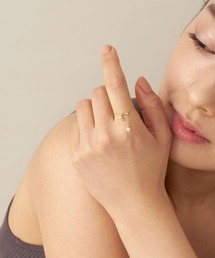 K10イエローゴールド チェーンリング（リング）｜va vendome aoyama