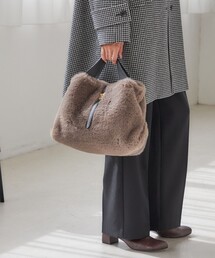 VIOLAd'ORO | VIOLAd’ORO:フェイク レッキス コンビ バッグ(トートバッグ)