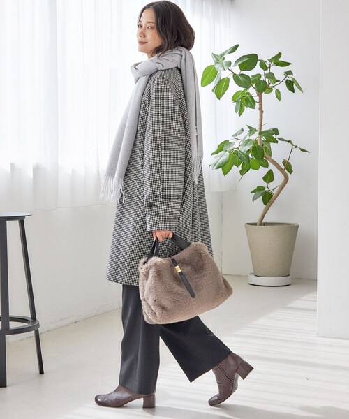 VIOLAd'ORO:フェイク レッキス コンビ バッグ（トートバッグ）｜VIOLAd