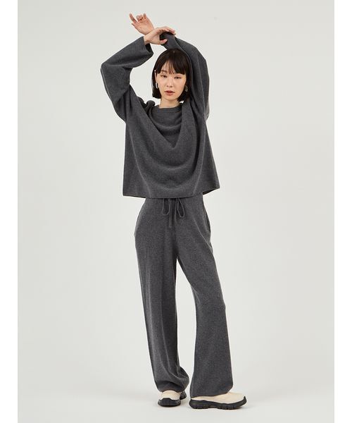 セール】【セットアップ対応】ラムウールニットパンツ（その他パンツ