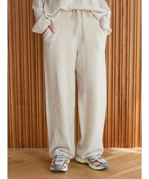 セール】【セットアップ対応】ラムウールニットパンツ（その他パンツ