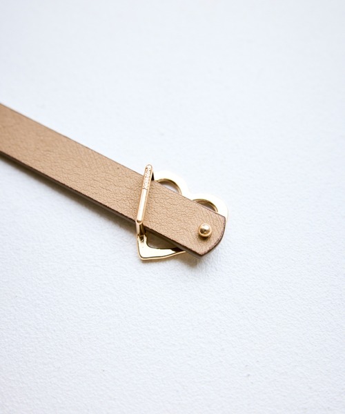 ROPE' PICNIC(ロペピクニック)の「15mmハートバックルベルト(ベルト・レディース・ブラック/ブラウン・FREE)」の11枚目の写真