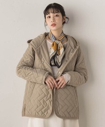 【WEB限定】ポリエステルタフタキルトコート
