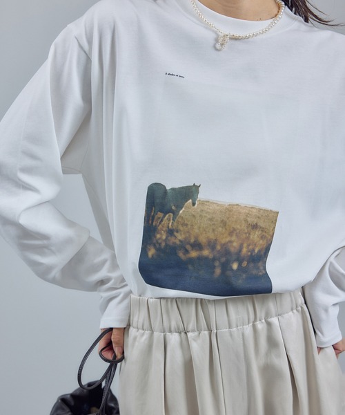Annie Spratt by SALON】フォトロングスリーブTシャツ（Tシャツ