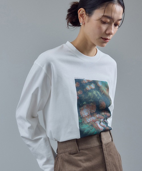 Annie Spratt by SALON フォトロングスリーブTシャツ Annie Spratt by SALON】フォトロングスリーブTシャツ（Tシャツ