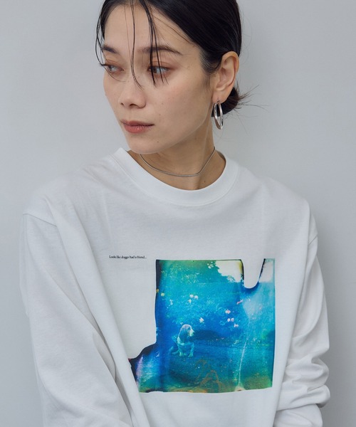 Annie Spratt by SALON】フォトロングスリーブTシャツ（Tシャツ