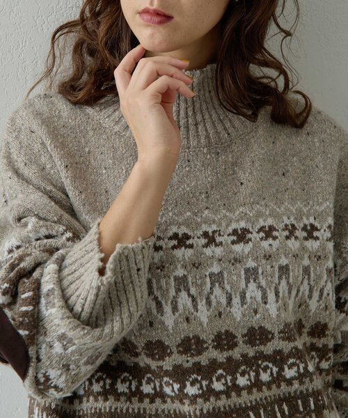 Whim Gazette（ウィムガゼット）の「フェアアイルプルオーバー