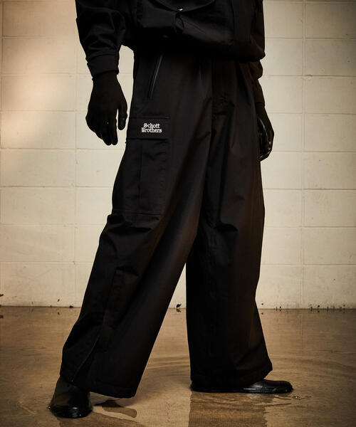 schott(ショット)の「Schott/ショット/B.S CARGO PANTS/ブラックシープ カーゴパンツ(カーゴパンツ・メンズ・ブラック・M/L)」の14枚目の写真