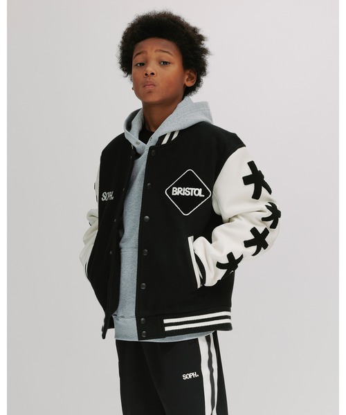 ERIC HAZE: VARSITY JACKET（スタジャン）｜F.C.Real Bristol for Kids