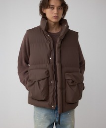 AZUL by moussy | ファティーグ中綿ベスト(ダウンベスト)