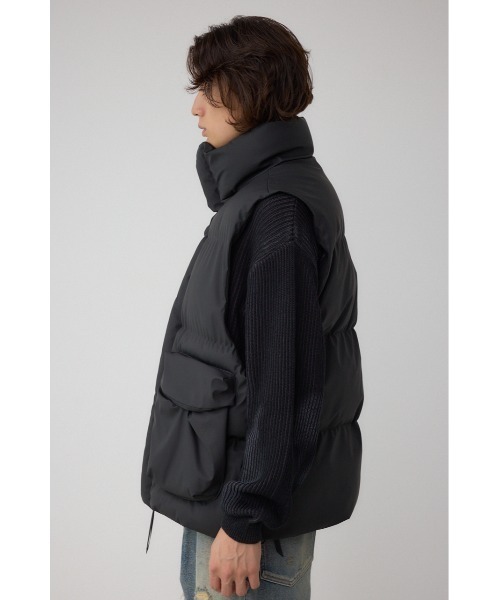 AZUL by moussy(アズールバイマウジー)の「ファティーグ中綿ベスト(ダウンベスト・メンズ・ブラウン/ブラック・LARGE/MEDIUM)」の7枚目の写真