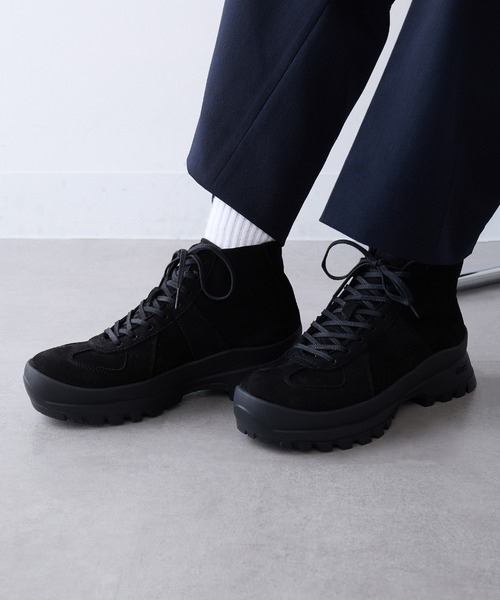 PADRONE(パドローネ)の「【PADRONE】別注HIGHCUT GERMAN TRAINER ハイカットジャーマントレーナー(ブーツ・メンズ・ブラック・40/41/42)」の10枚目の写真