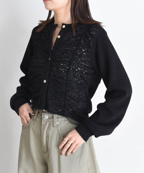 レースカラーリブカットソー Eimee Law│Eimee Law & LHELBIE 公式