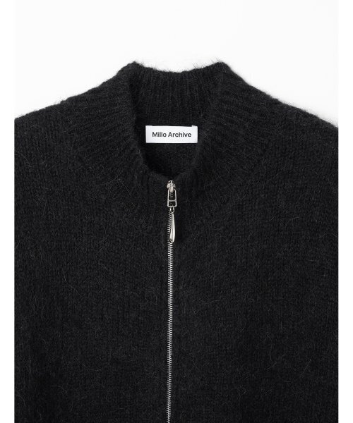 Millo Archive（ミロ アーカイブ）の「Hairy Knit Jacket [Black]（カーディガン/ボレロ・メンズ・その他・MEDIUM/LARGE）」の2枚目の写真