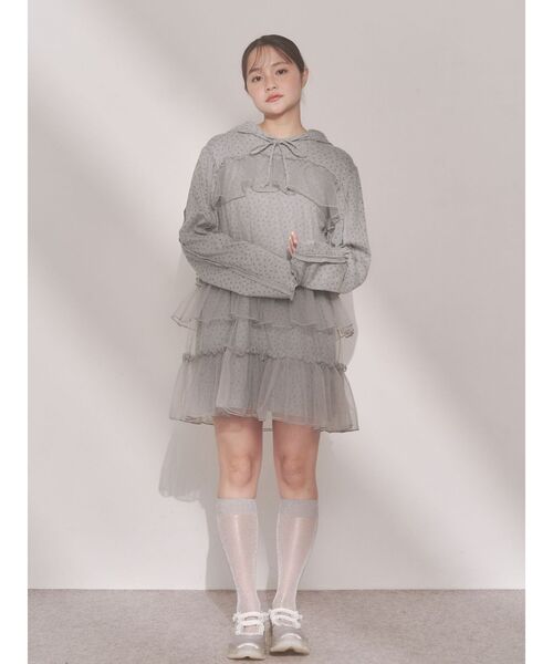 merry jenny（メリージェニー）の「satin ribbon stitch sneaker（スニーカー・レディース・ライトブルー/アイボリー・LARGE/MEDIUM）」の11枚目の写真