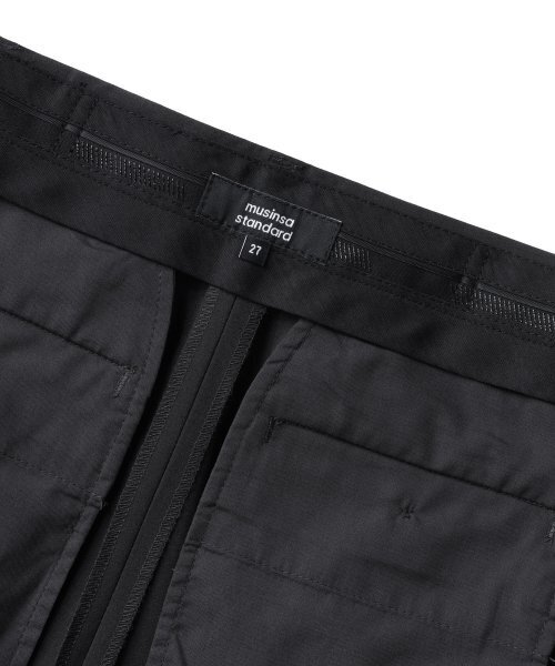 MUSINSA STANDARD WOMAN（ムシンサスタンダードウーマン）の「[クールタンダード] ウィメンズ ストレート ヒドゥンバンディング スラックス [グレー]（スラックス・レディース・その他・24/25/26/27/28/29/30）」の6枚目の写真