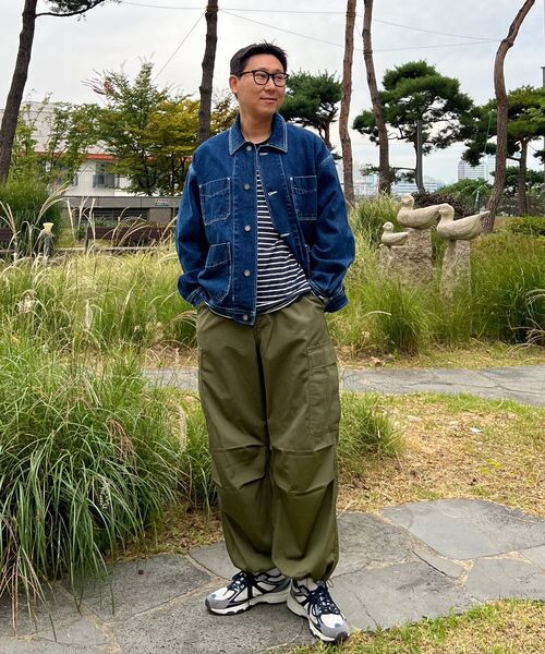 TRIP LE SENS（トリップ ル センス）の「サーファーストライプロングスリーブ_ネイビー（Tシャツ/カットソー・メンズ・その他・MEDIUM/LARGE）」の5枚目の写真