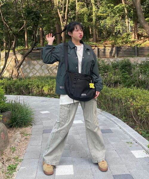 Wacky WiLLy(ワッキーウィリー)の「ビッググラフィックコーチジャケットグリーン(ナイロンジャケット・レディース・その他・MEDIUM/LARGE/X-LARGE/SMALL)」の11枚目の写真