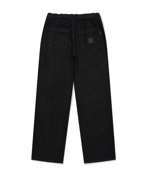 Wacky WiLLy（ワッキーウィリー）の「ストレートデニムパンツブラック（デニムパンツ・レディース・その他・X-LARGE/SMALL/MEDIUM/LARGE）」の3枚目の写真