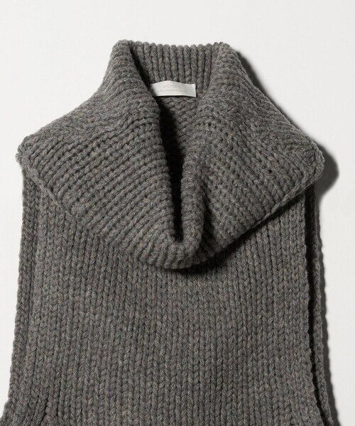 Steven Alan（スティーブンアラン）の「＜AMOMENTO＞H/KN VEST/ベスト（ニット/セーター・レディース・オフホワイト/グレー系・0）」の4枚目の写真