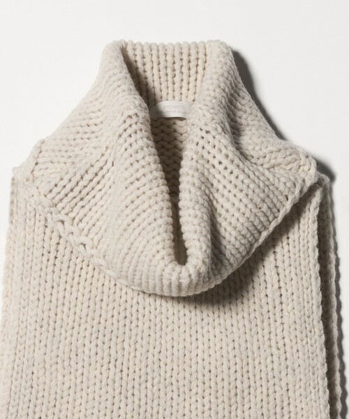 Steven Alan（スティーブンアラン）の「＜AMOMENTO＞H/KN VEST/ベスト（ニット/セーター・レディース・オフホワイト/グレー系・0）」の8枚目の写真