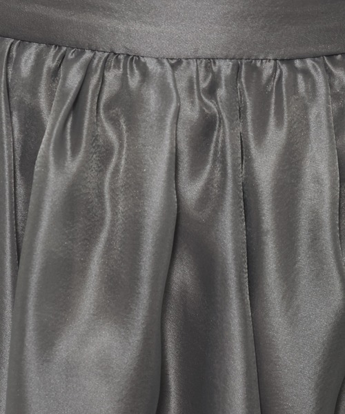 mysty woman(ミスティウーマン)の「シアーイレギュラーヘムスカート 622308(スカート・レディース・グレイッシュブルー/チャコールグレー/ベージュ・FREE)」の13枚目の写真