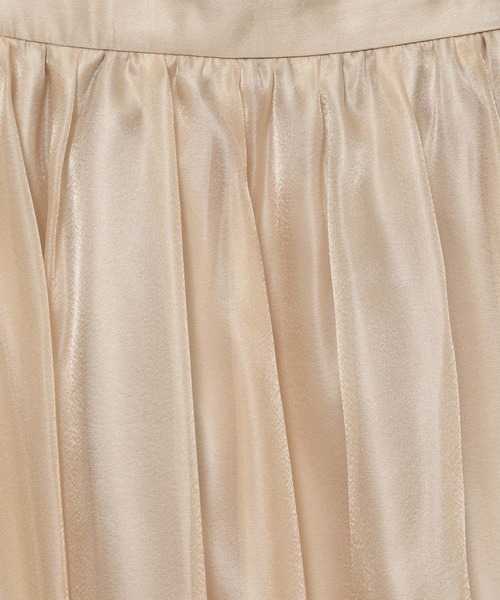 mysty woman(ミスティウーマン)の「シアーイレギュラーヘムスカート 622308(スカート・レディース・グレイッシュブルー/チャコールグレー/ベージュ・FREE)」の15枚目の写真