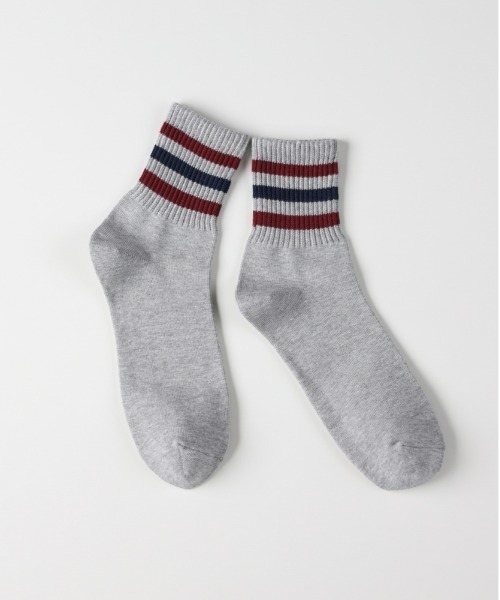 Right-on（ライトオン）の「クウォーターラインソックス (足元アクセント/快適フィット/スポーツ対応/カラバリ豊富)（ソックス/靴下・メンズ・ダークグレー/グレー/ネイビー/ベージュ/ブラック・フリー）」の15枚目の写真