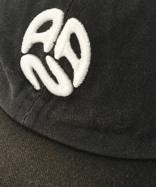 Anachronorm（アナクロノーム）の「ANACHRONORM / アナクロノーム SUN FADE ROUND LOGO CAP（キャップ・メンズ・ブラック・FREE）」の4枚目の写真