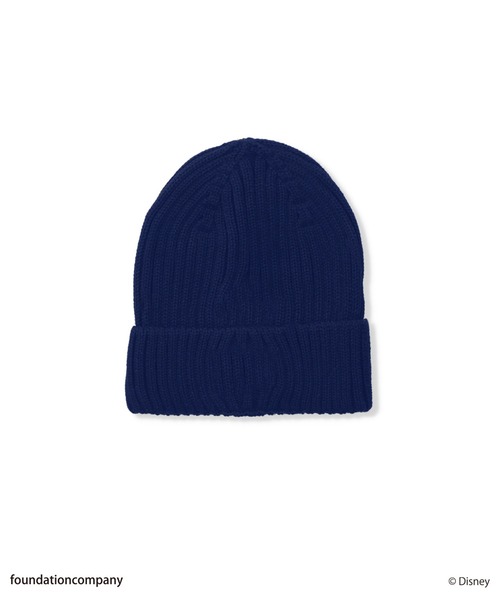 Disney（ディズニー）の「DONALD / PATCH BEANIE（ニットキャップ/ビーニー・メンズ・ブルー・F）」の3枚目の写真